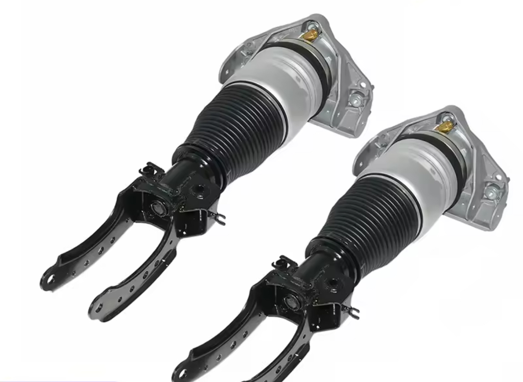 2 amortisseurs avant droit et gauche pour suspension pneumatique pour Volkswagen Touareg de (2003 jusqu’à 2010) Porsche Cayenne 955/957 (2003-2010) AUDI Q7 (2007-2010)
