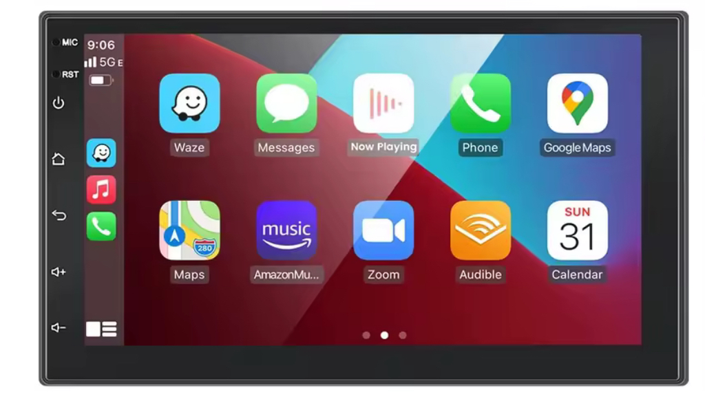 CarPlay pour Volkswagen Polo (2008-2020) | CarPlay universel Polo de 2008 a 2020| GPS + WiFi 2G RAM 32G ROM (CarPlay + Android Auto)