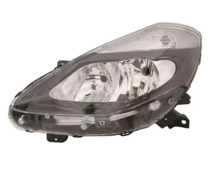Phare gauche neuf pour Renault Clio 3 phase 1 (chromé noir)