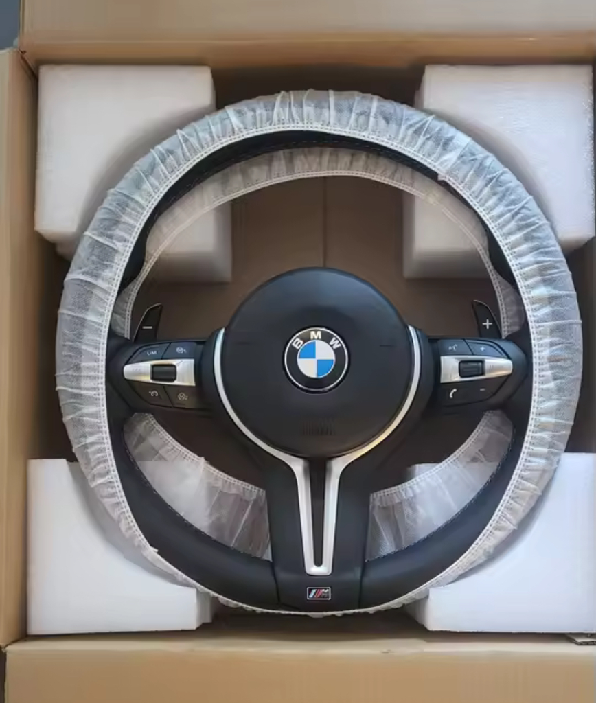Volant sport BMW M ,Matériau de haute qualité pour Bmw Series F20/F21/F40 2 Series F22/F23/F44/F45 3 Series F30/F31/F35 4 Series F32/F33/F36 X1 Series F48/F49 X2 Series F39 X3 Series F25 X4 Series F26 X5 Series F15 X6 Series F16 M2 Series F87 M3 Series F80 M4 Series F82/F83 GT Series F34