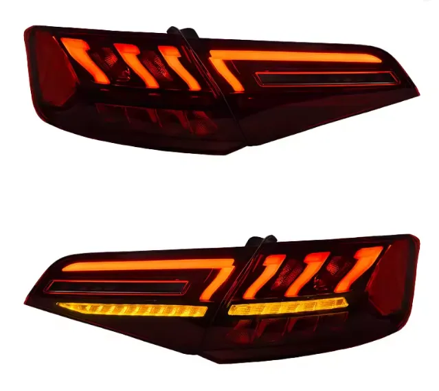 2x Feux arrière droit et gauche LED pour Audi A3 8V (2013-2016) Feux de jour, animation de démarrage, feux de recul, feux stop, clignotants dynamiques Style Audi 8Y