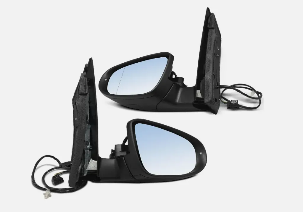 2x Rétroviseur droit et gauche neuf pour Volkswagen Touran 1T (2003-2015) [Chauffant + Ajustable manuellement]