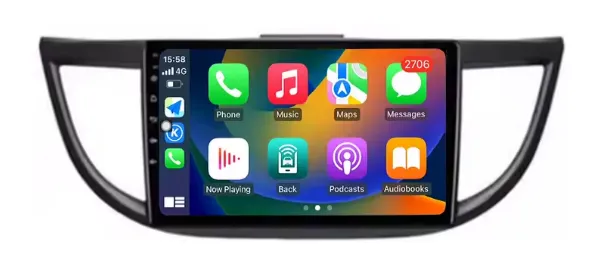 CarPlay pour Honda CR-V (2011-2016) 8G RAM 128G ROM 8 CORE [CarPlay + Android Auto] GPS WIFI 4G (AHD Camera) 