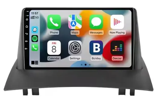 CarPlay pour Renault Megane 2 (2002-2009) 2G RAM 32G ROM 4 CORE | CarPlay + Android Auto | GPS WIFI 