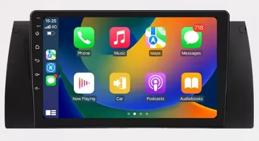 CarPlay pour BMW X5 E53 E39 (1995-2003) 8G RAM 128G ROM 8 CORE | CarPlay + Android Auto | GPS WIFI 4G