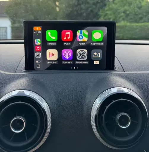 Boitier Carplay pour Audi A3 8V (2013-2019) GPS WIFI [Carplay + Android Auto] (Avec Camera)