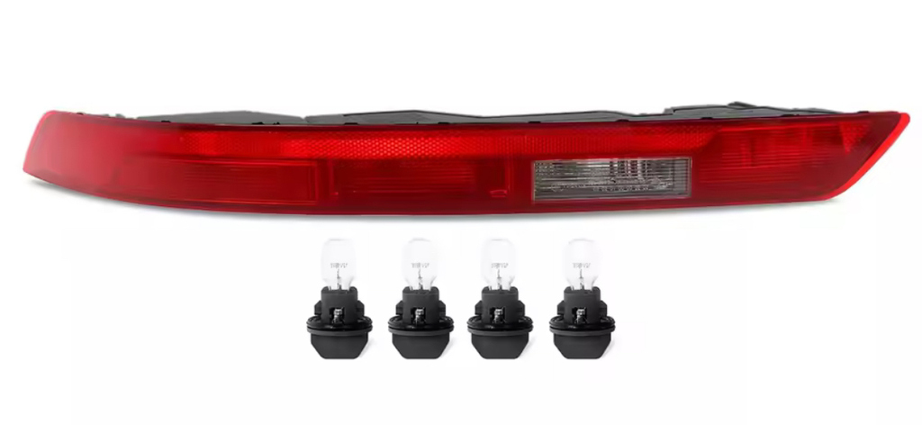 Réflecteur Arrier gauche plus 4 ampoules pour Audi Q5 de ( 2018 à 2021 )