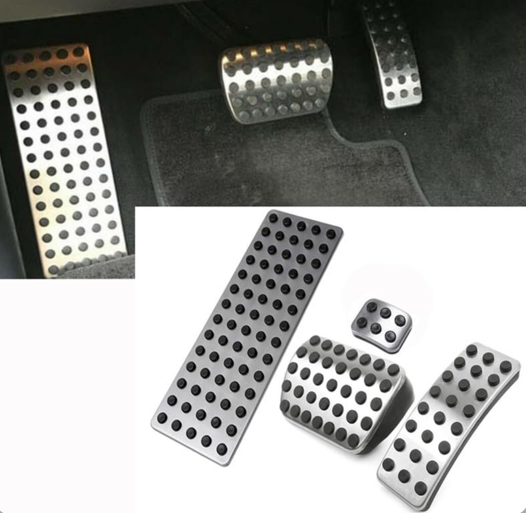 4 Pieces Cache pedale pour Mercedes ML et GL W164 X164 W166 X166