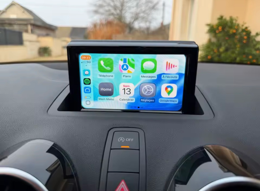 Boîtier Carplay pour Audi A1 Q3 (2013-2018) GPS WIFI [Carplay + Android Auto] (Avec Camera)