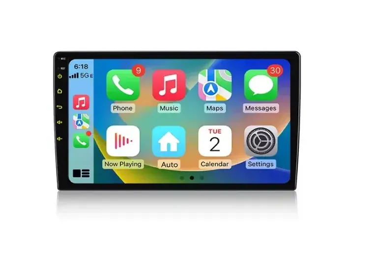 CarPlay pour Peugeot 207 207CC (2006-2015) 4G RAM 64G ROM 8 CORE [CarPlay + Android Auto] GPS WIFI 4G