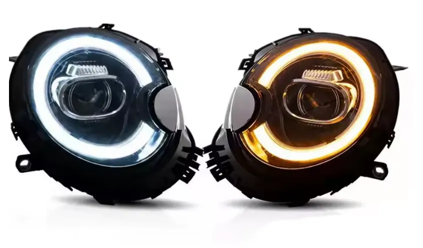 2x Phares avant gauche et droit LED DRL pour Mini Cooper R56 R57 R58 R59 de ( 2007 - 2014 )