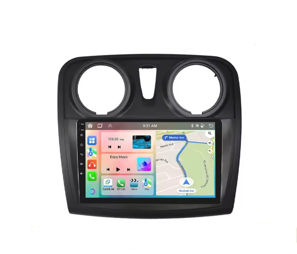 CarPlay pour Dacia Lodgy (2012-2021) 2G RAM 32 ROM 4 Core | GPS + WiFi | CarPlay + Android Auto