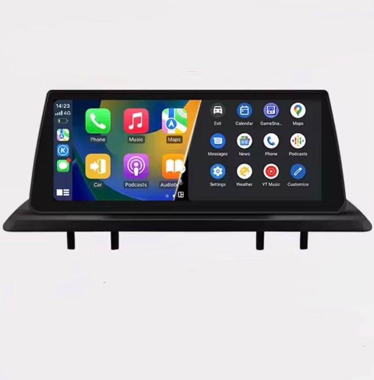 CarPlay pour BMW Série 1 E81 E82 E87 E88 CCC (2006-2012) 2G RAM 32G ROM 4 core (CarPlay + Android Auto) GPS + WiFi