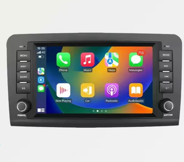 Carplay sans fil pour Mercedes ML W164 Gl X164 (2005-2011) 4G 64G 1280*720 QLED WIFI + GPS
