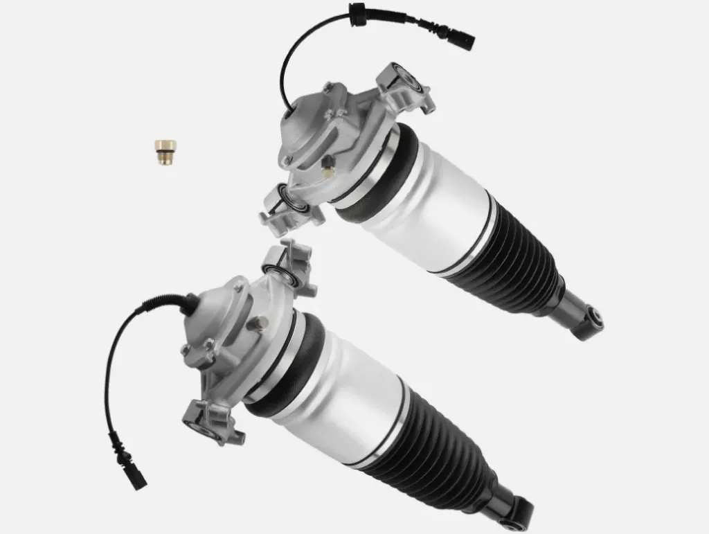 2x Amortisseurs arrière droit et gauche suspension pneumatique pour Porsche Cayenne 958/92A