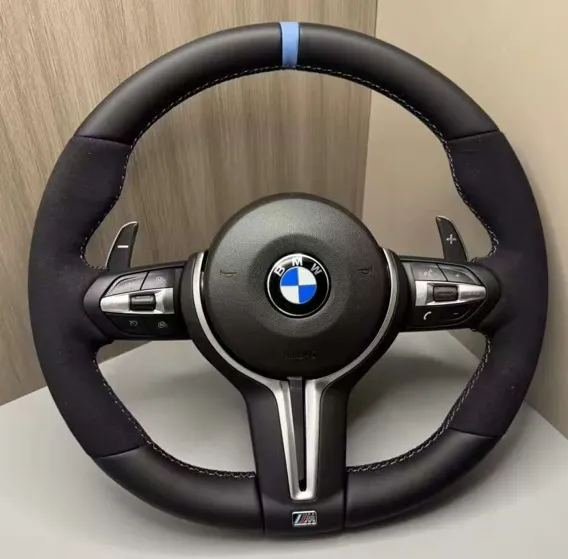 Volant BMW M Sport Multifonctions en Cuir / Alcantara Premium – Compatible Série E & Modèles M