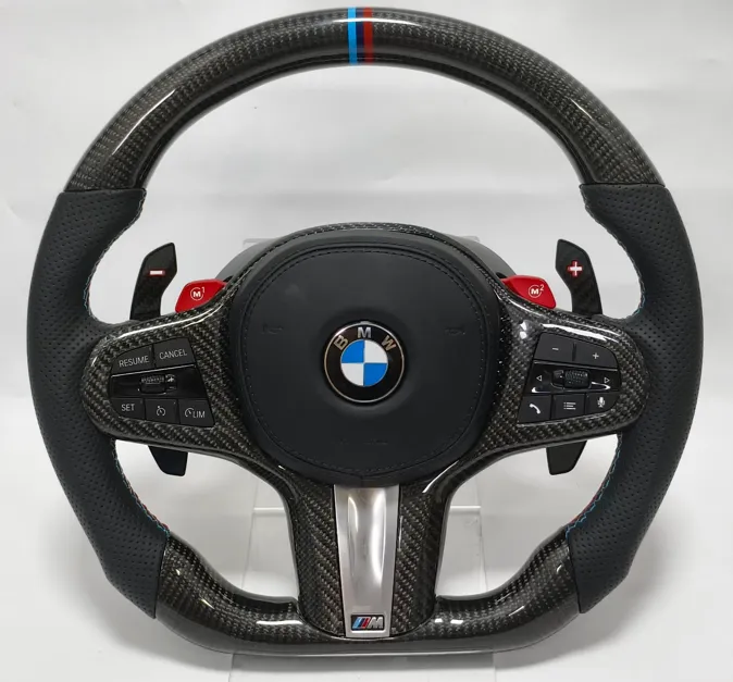 Volante BMW M Performance de Carbono y Cuero con Paletas M – Compatible G20 / G30 / G10