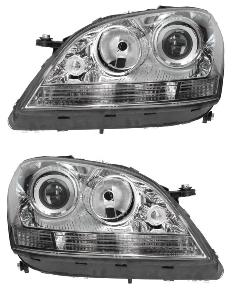 Faros delanteros derecho + izquierdo para Mercedes ML W164 (2005-2008)