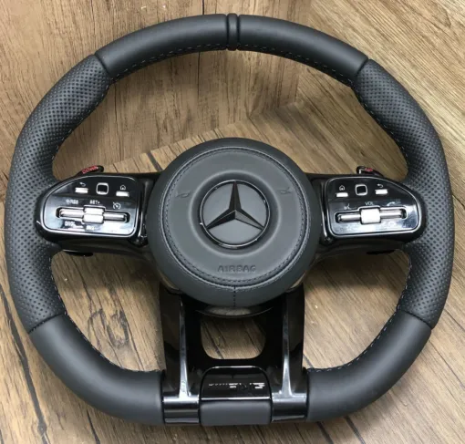 Volant Mercedes AMG Cuir Premium – Design Sport OEM+