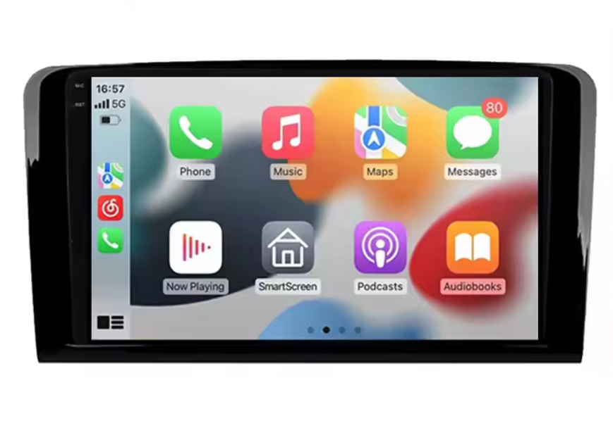 Carplay sans fil pour Mercedes ML (2005-2011) 2G 64G 1280*720 QLED WIFI + GPS