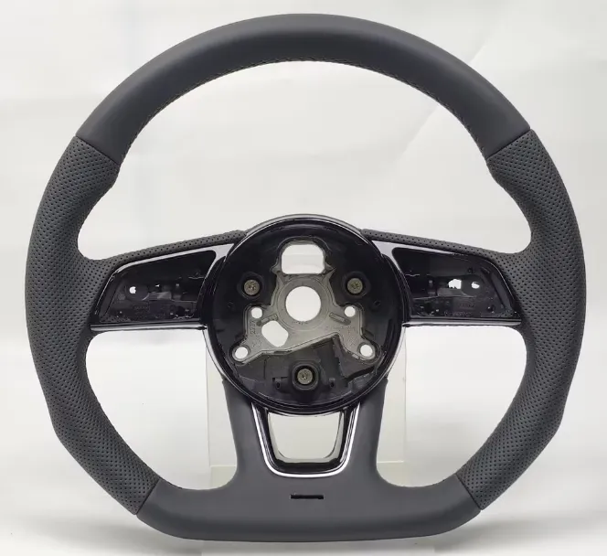 Volant Audi B9 Cuir Perforé – Base OEM Moderne
