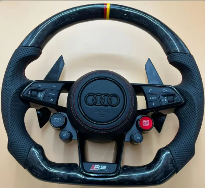 Volant Audi R8 RS Performance Carbone (2009–2020) avec Start & Drive Select