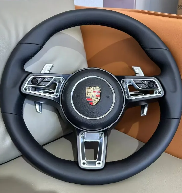 Volant Porsche 911 Multifonctions Sport – 3 Boutons / Finition Aluminium