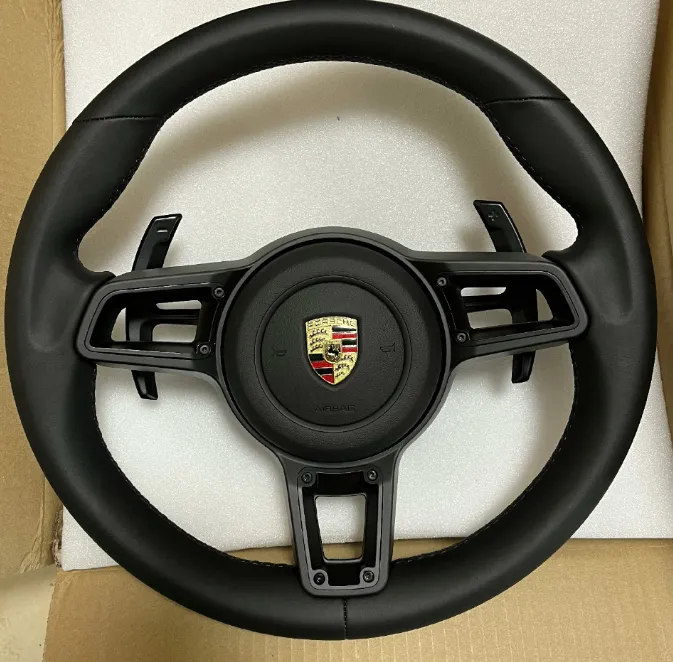 Volant Porsche 911 / 992 Rivet – Version Sans Boutons (Puriste)