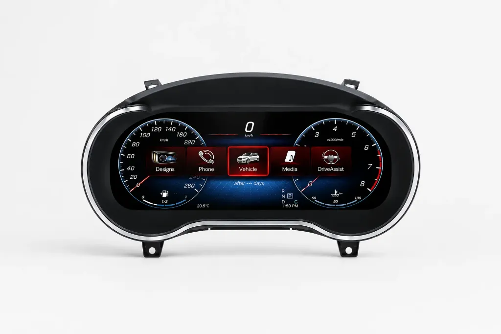 Cockpit Digital Mercedes Benz C / GLC / V-Class W205 X253 – NTG 5.0 / 5.5 / 6.0