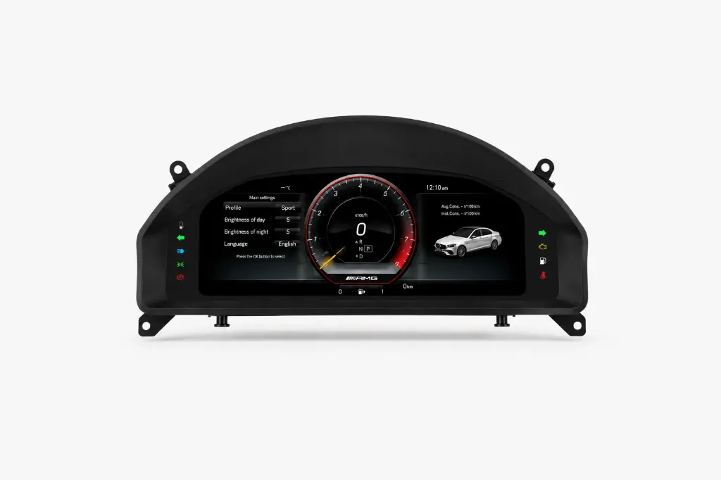 Cockpit Digital Mercedes Benz Classe C W204 (2013-2014) – Écran LCD AMG Premium
