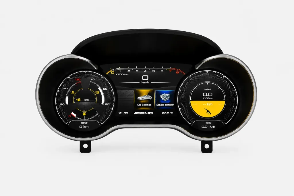 Cockpit Digital Mercedes Benz ML / GLE W166 & GL / GLS X166 (2011-2019) – Écran LCD AMG Premium