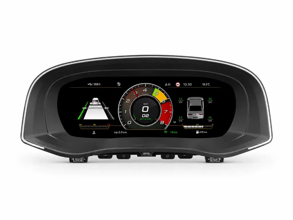 Cockpit Digital Volkswagen Passat (2011-2015) – Écran LCD Virtual Cockpit Premium