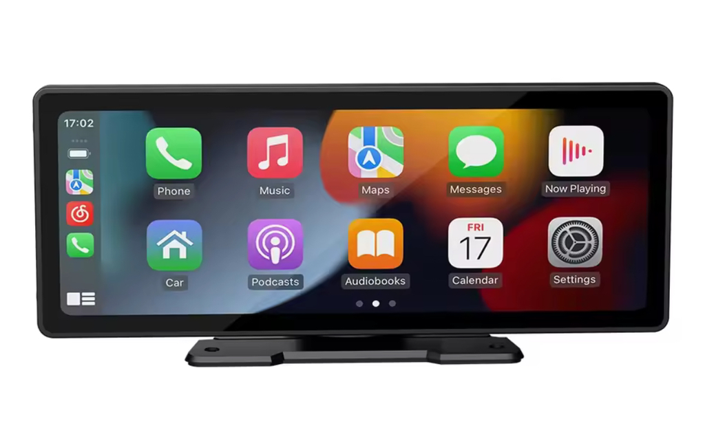 CarPlay Universel adaptable sur tout type de véhicule 10.26 "écran sans fil , Carplay lecteur vidéo de WIFI , multimédia d'autoradio écran pour Apple ou Android avec caméra de recule.