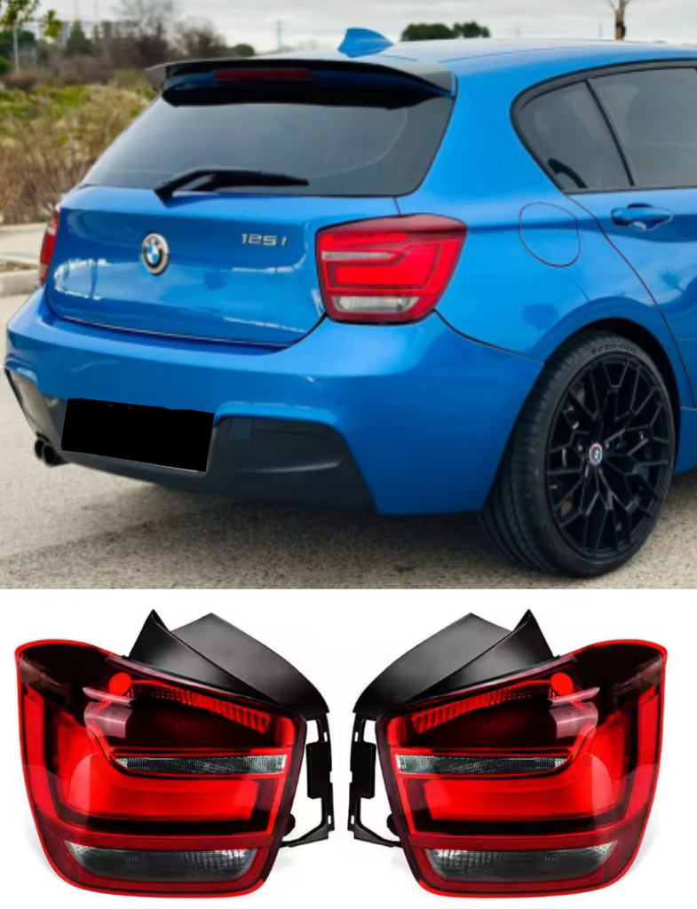 2x Feux arrière Led pour BMW Série 1 , F20 , F21 , 114i , 118i , 125i , M135i etc… de ( 2010 jusqu’à 2015 ) , Clignotant, Stop, Frein, recul, feux arrières côté gauche et droit
