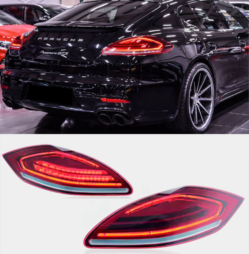 2x Feux arrière Led pour Porsche Panamera 970 de ( 2010 jusqu’à 2013 ) , Clignotant, Stop, Frein, recul, feux arrières côté gauche et droit