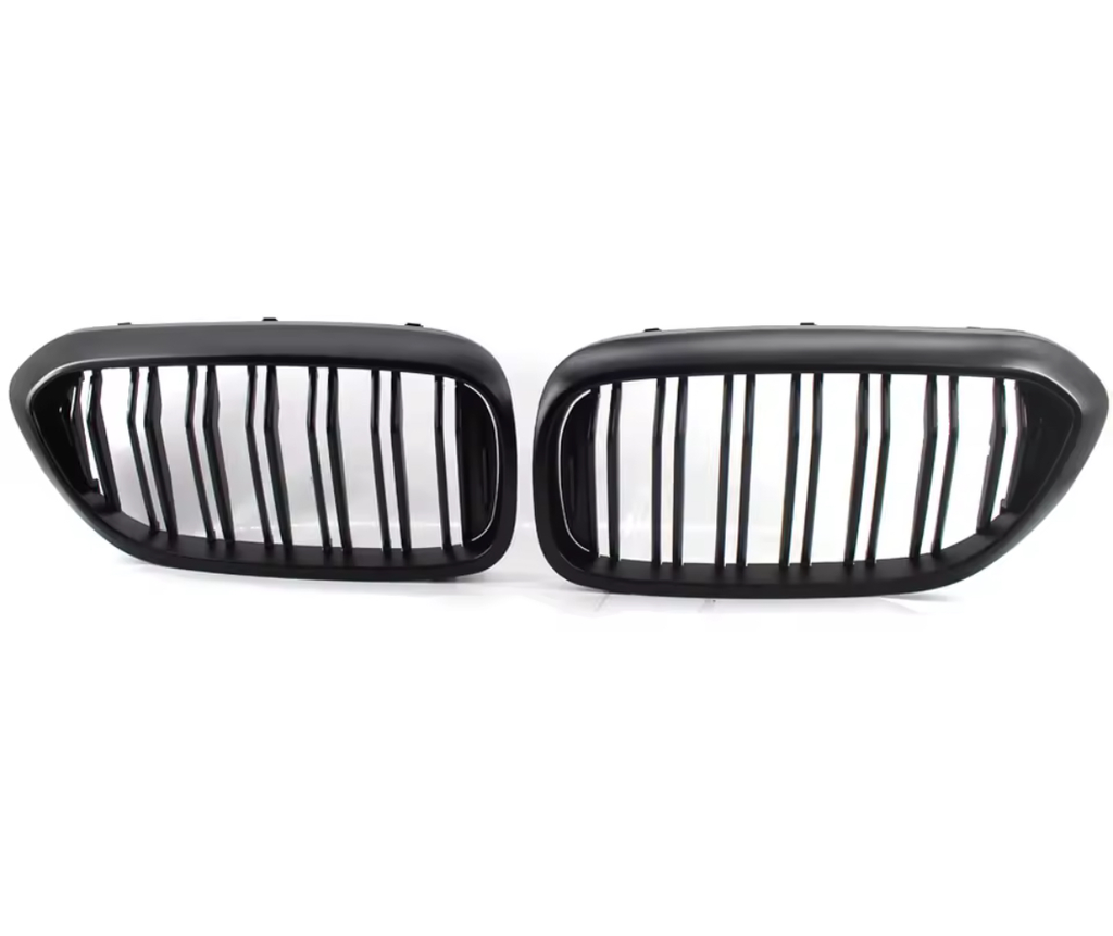 [CAL-BMW-G30-0142] Calandre avant noir mat double ligne BMW Série 5 G30 (2017–2023)