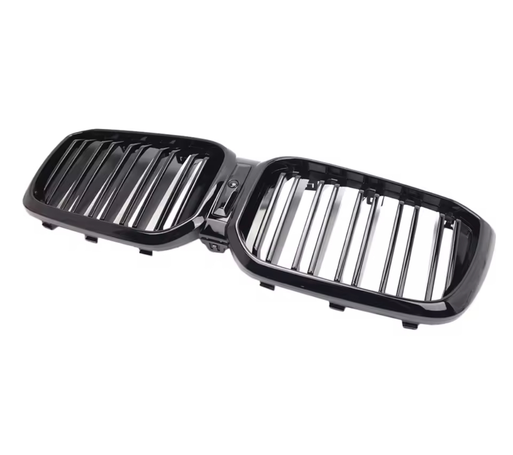[CAL-BMW-G01-0155] Calandre avant noir brillant double ligne BMW X3 X4 G01 G02 (2022–2024)