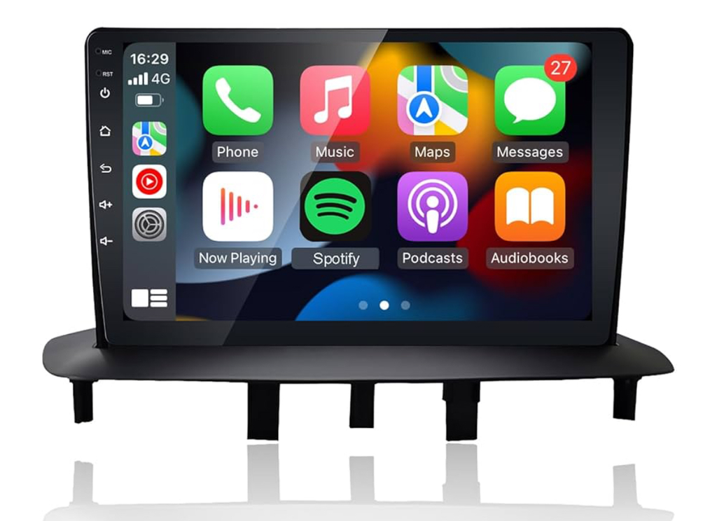 CarPlay Renault Menage 3 (2008-2014) 2G 32G 1280*720 Résolution