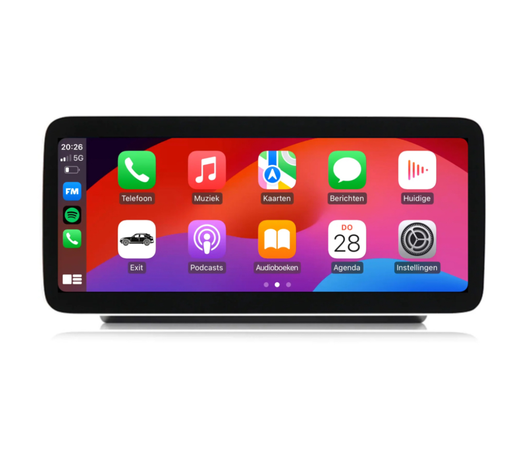 Carplay sans fil pour Mercedes GLC / CLASSE C / V / A / CLA / GLA W205 W176 W447 (2015-2019) NTG5.0 1920*720 QLED WIFI + GPS 10.25 pouces