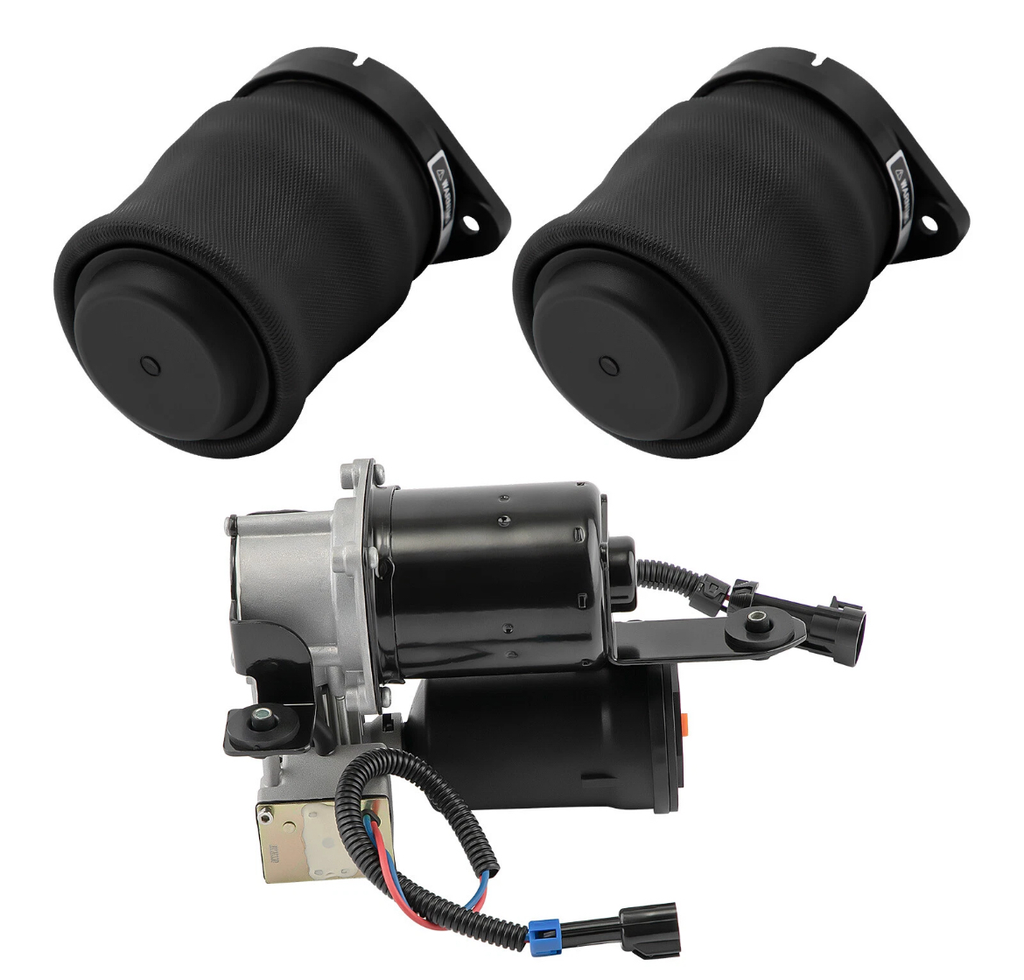 Compresseur de suspension pneumatique + 2 coussins d’air arrière droit et gauche pour Mercedes Vito W638 (1996-2003) 