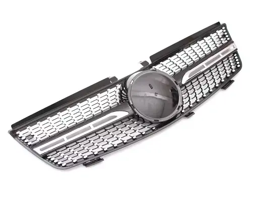Grille de pare-chocs de Style AMG pour Mercedes Benz classe ML W164 2005-2008 (diamond style)