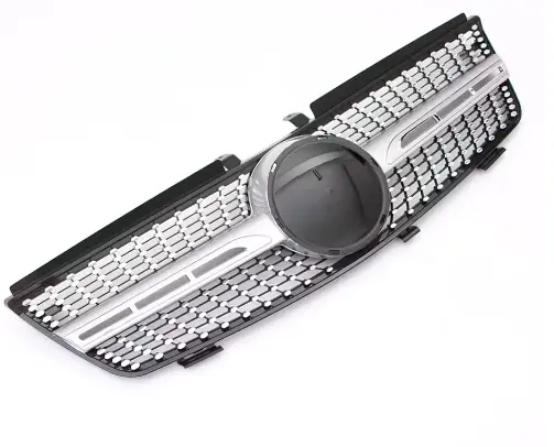 Grille de pare-chocs de Style AMG pour Mercedes Benz classe ML W164 ML350 ML550 2005-2008 (diamond style)