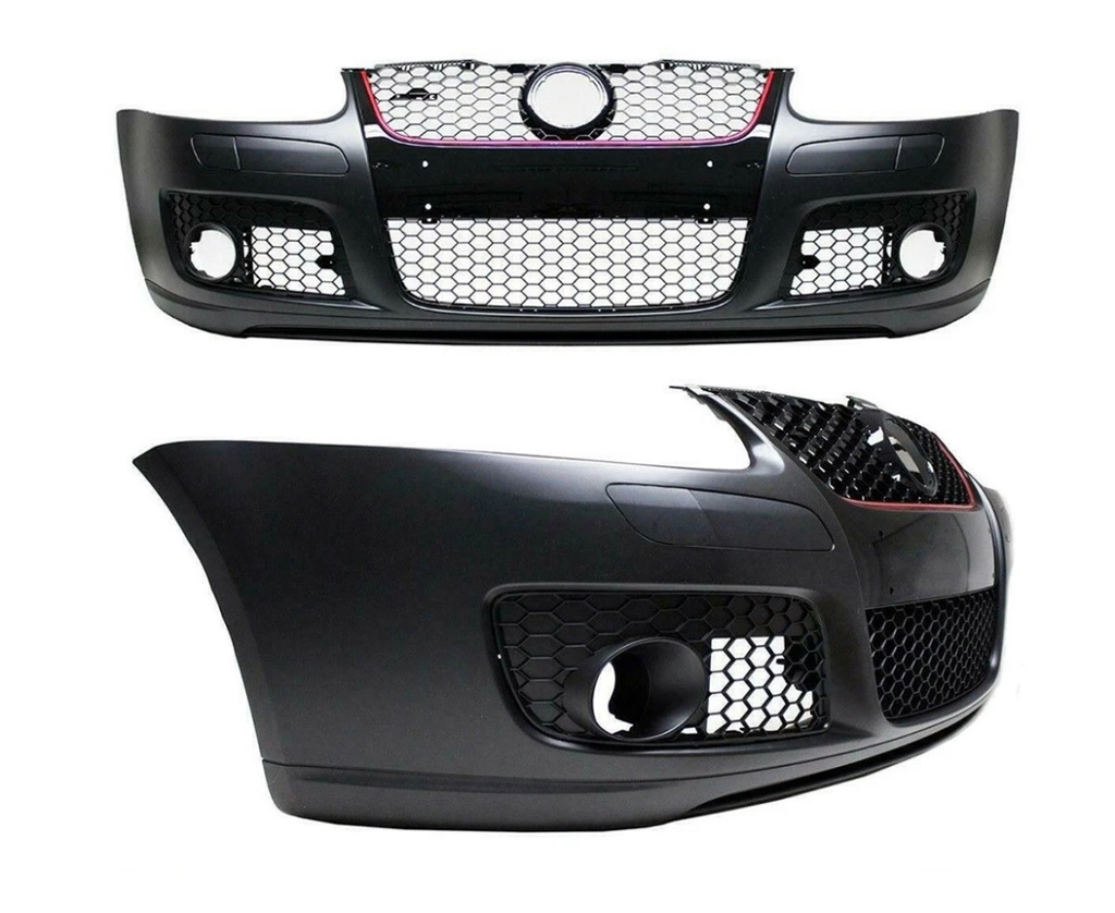 Pare-Choc Avant Noir + Calandre Grille Compléte pour Golf 5