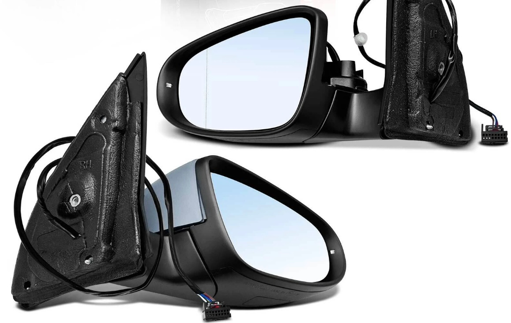 2x Rétroviseur Gauche et Droite Chauffé Électronique Pliable pour Volkswagen Golf 6